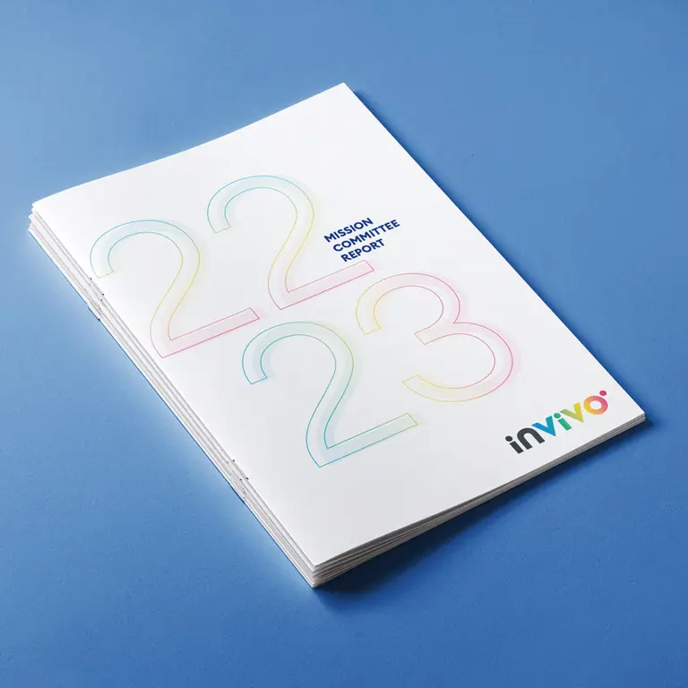 Brochure du comité de mission InVivo de 2022-2023