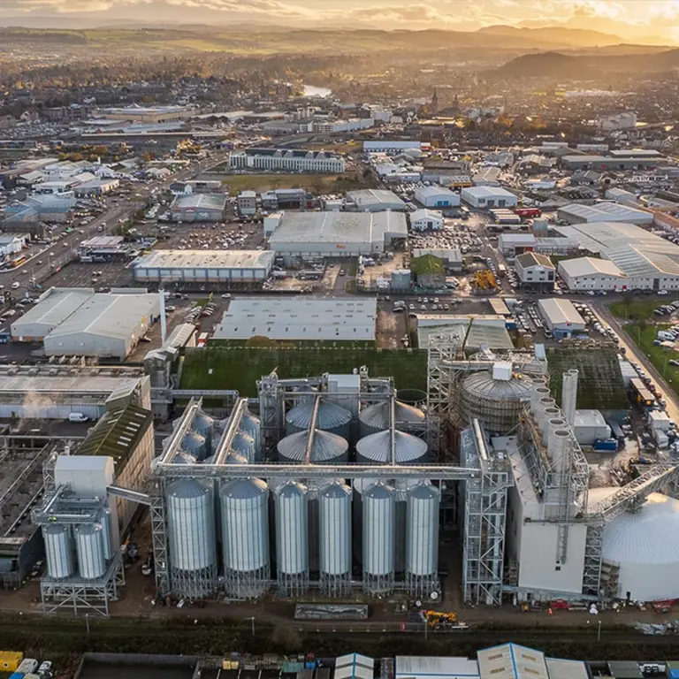 Photo de l'usine malt en Ecosse